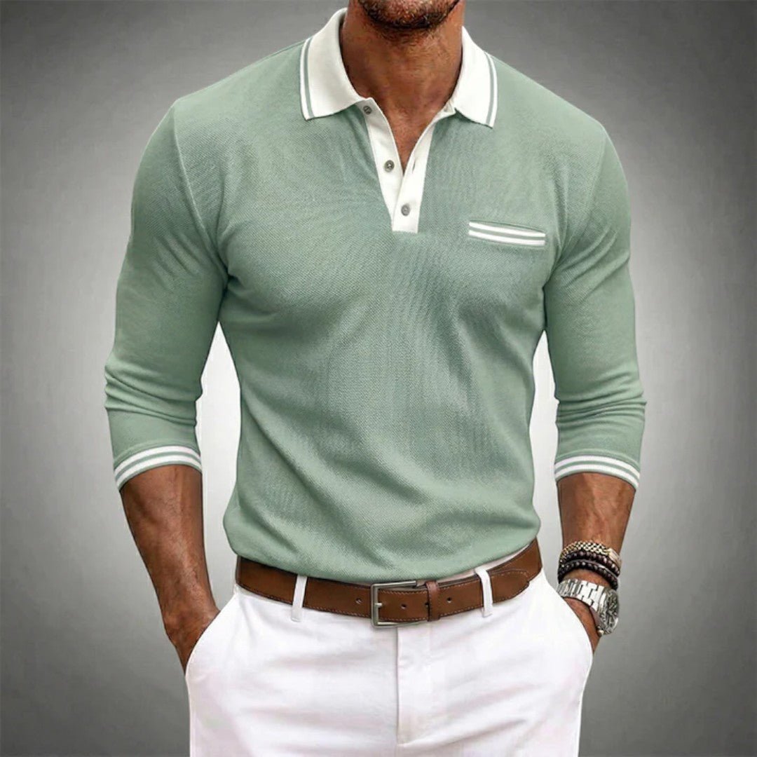 Ronan Long Sleeve Polo Shirt