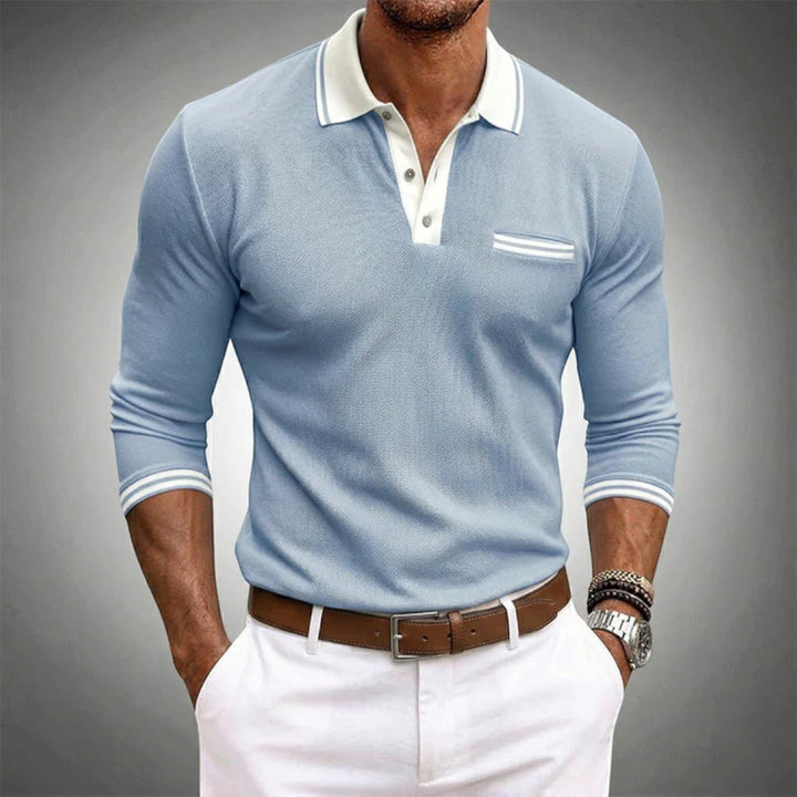Ronan Long Sleeve Polo Shirt