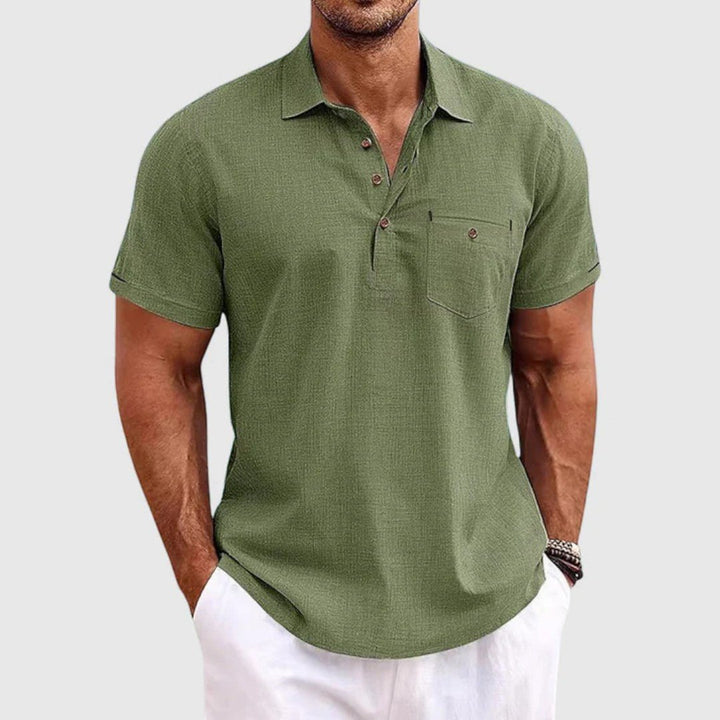 Ronan Pocket Detail Polo Shirt