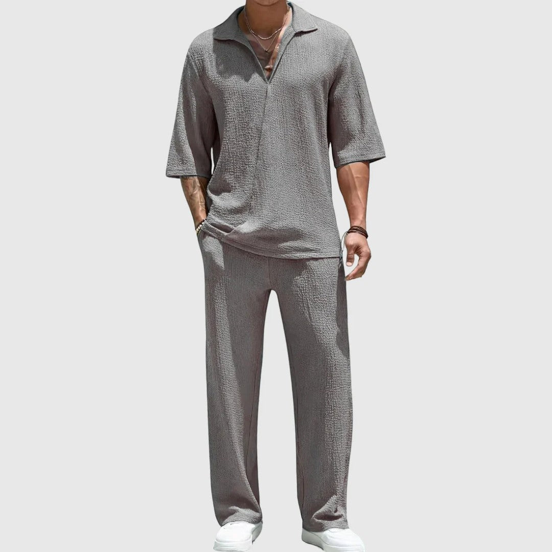 Santino Relaxed Polo Lounge Set