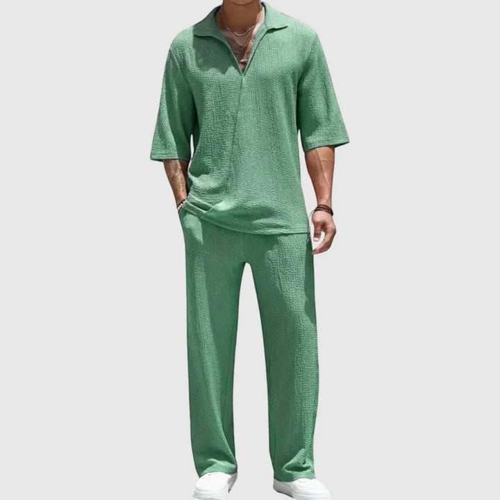Santino Relaxed Polo Lounge Set