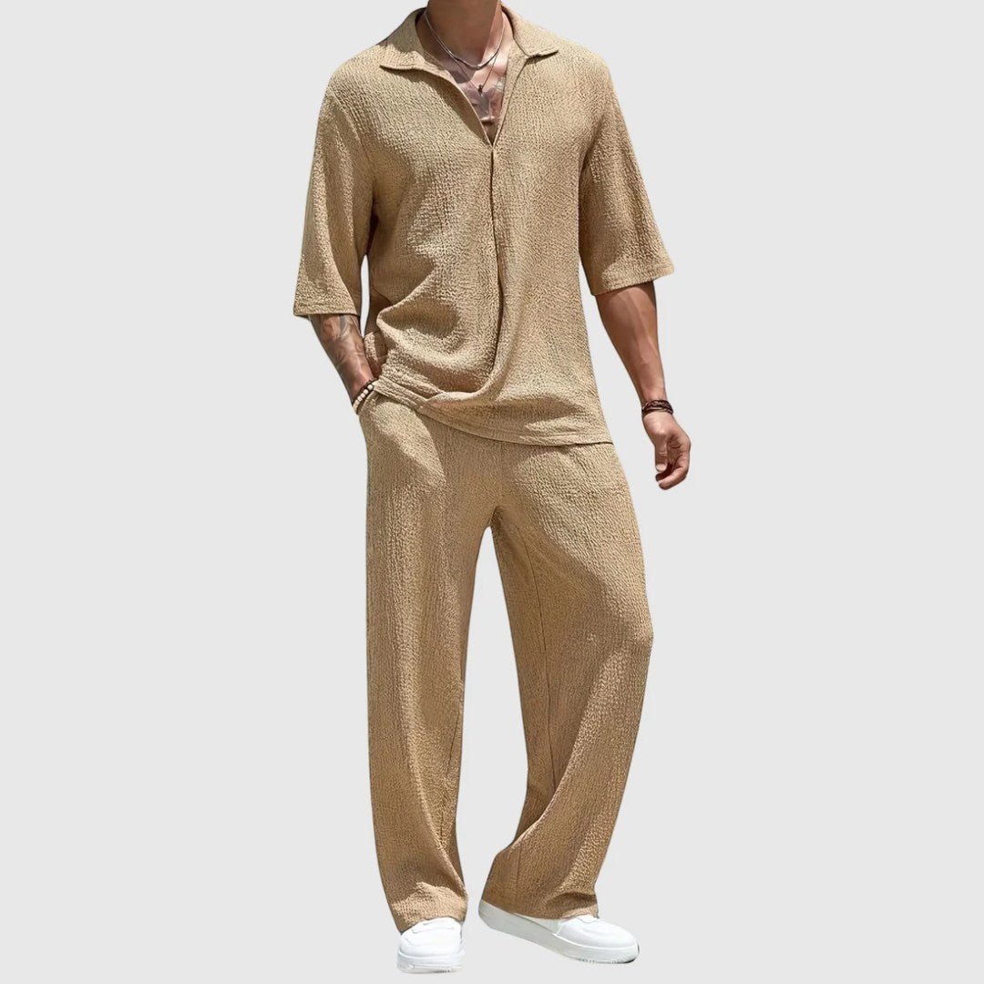 Santino Relaxed Polo Lounge Set