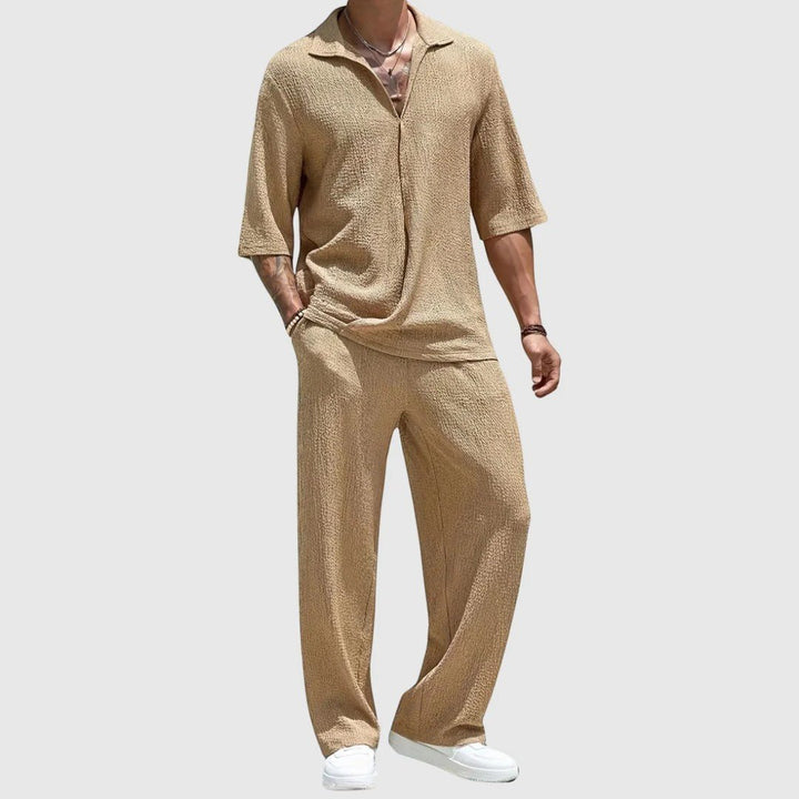 Santino Relaxed Polo Lounge Set