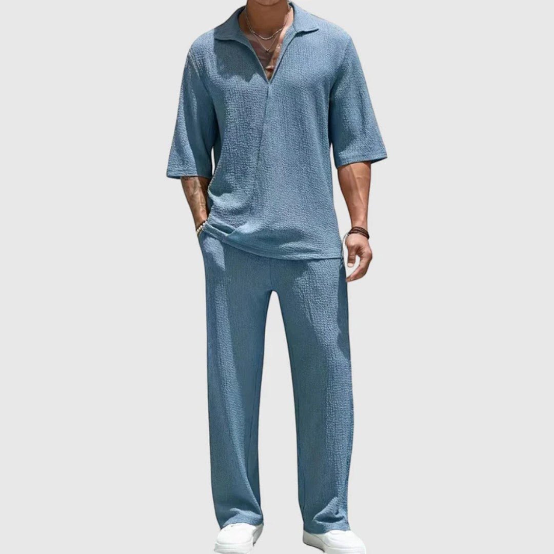 Santino Relaxed Polo Lounge Set