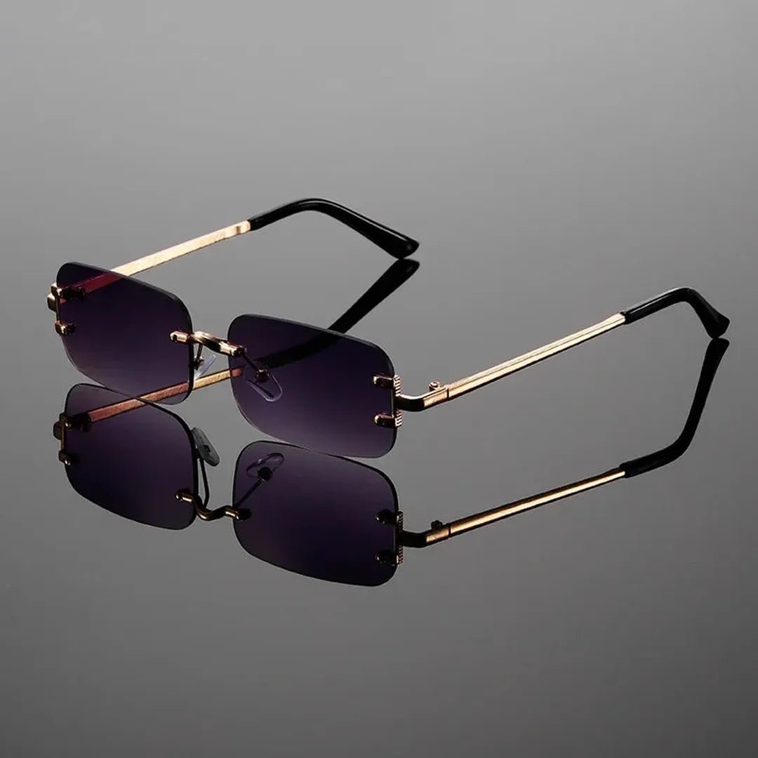 Sinclair Rimless Sunglasses with Metal Frame