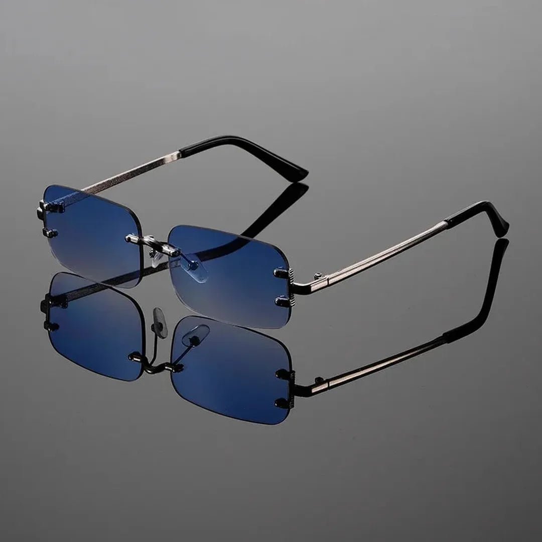 Sinclair Rimless Sunglasses with Metal Frame