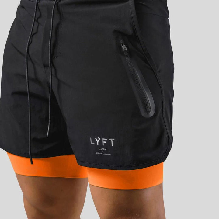 Tavistock Two-Layer Gym Shorts with Inner Liner