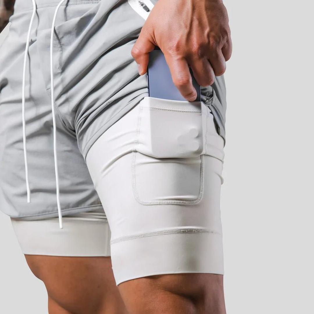 Tavistock Two-Layer Gym Shorts with Inner Liner