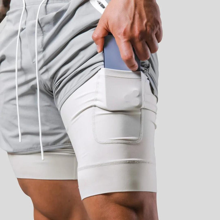 Tavistock Two-Layer Gym Shorts with Inner Liner