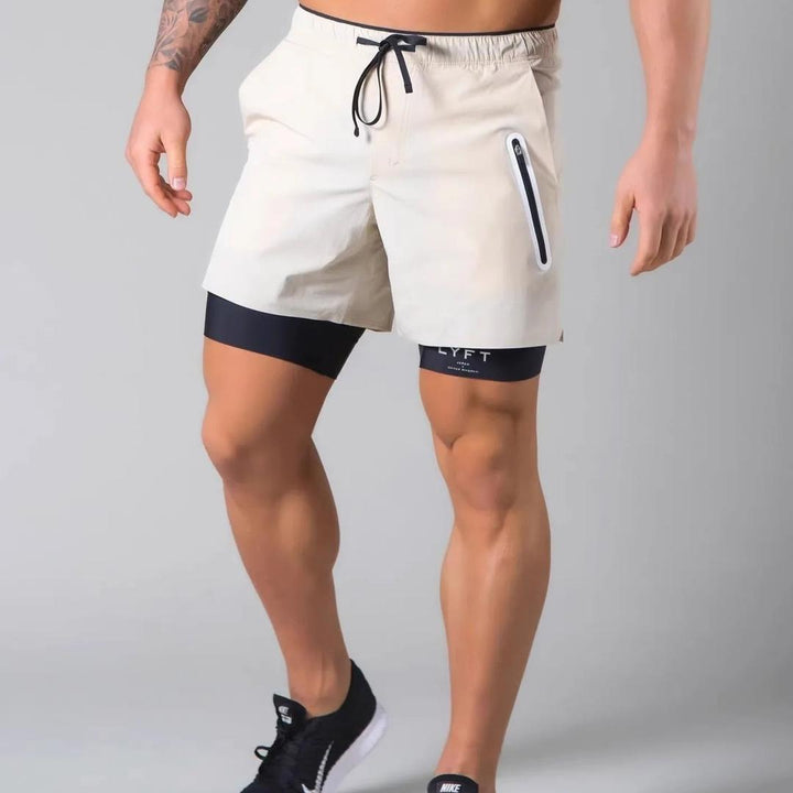 Tavistock Two-Layer Gym Shorts with Inner Liner