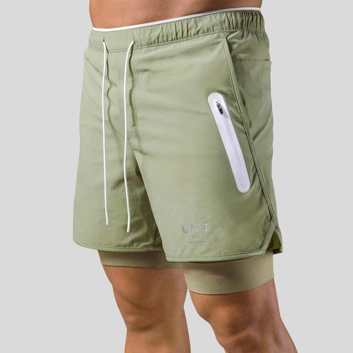 Tavistock Two-Layer Gym Shorts with Inner Liner