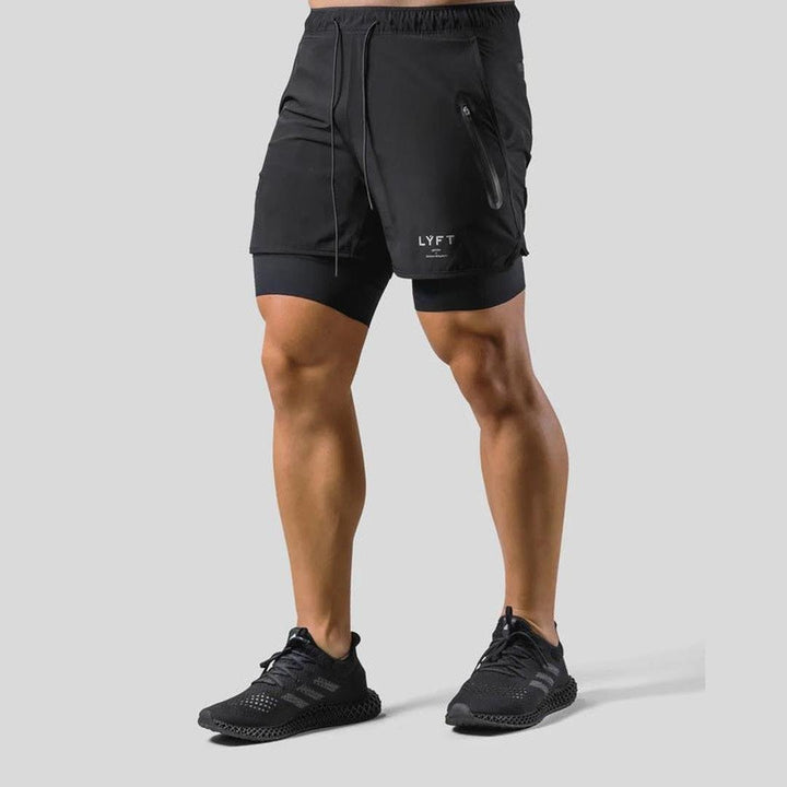 Tavistock Two-Layer Gym Shorts with Inner Liner