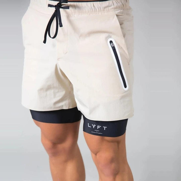 Tavistock Two-Layer Gym Shorts with Inner Liner
