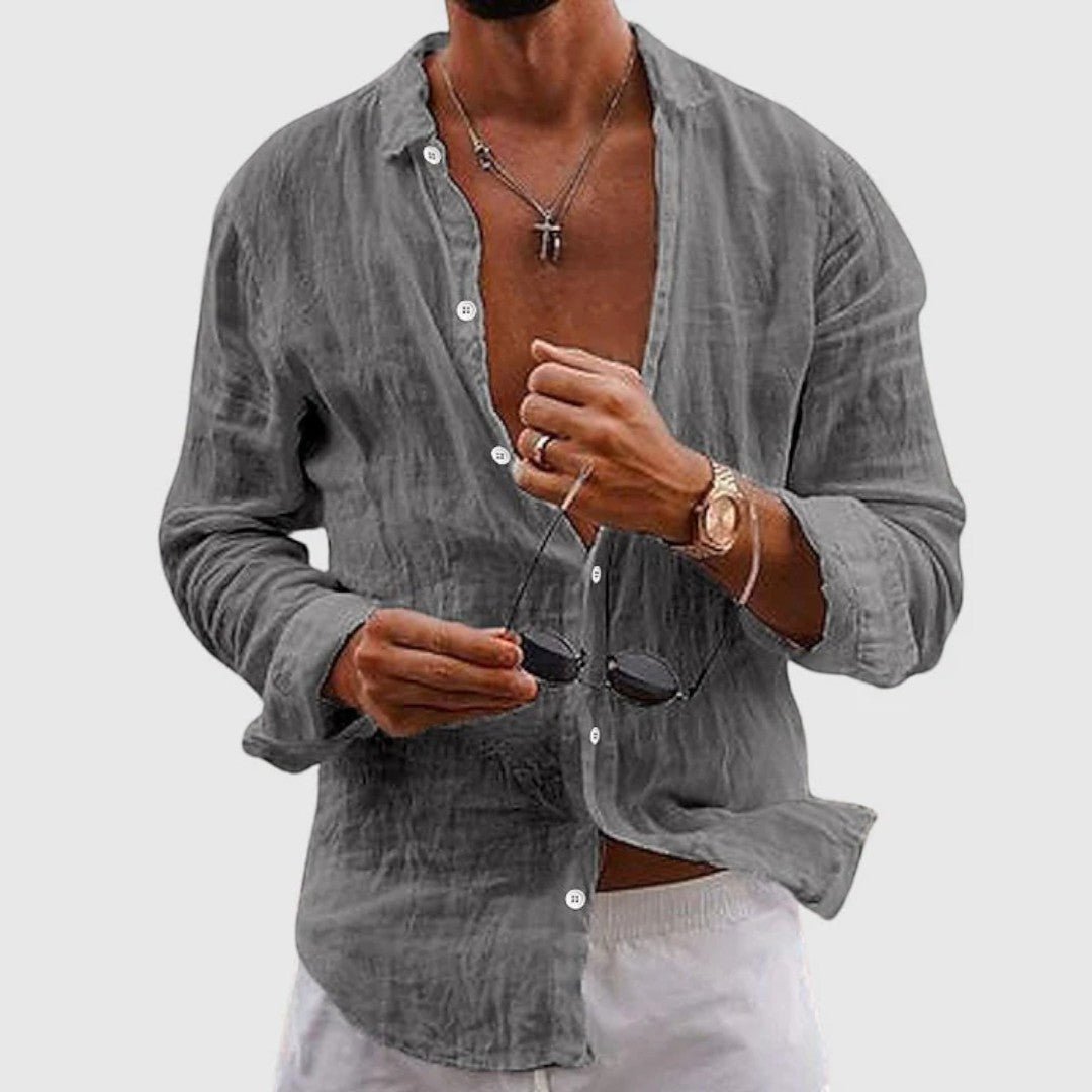 Valen Relaxed Button-Up Shirt