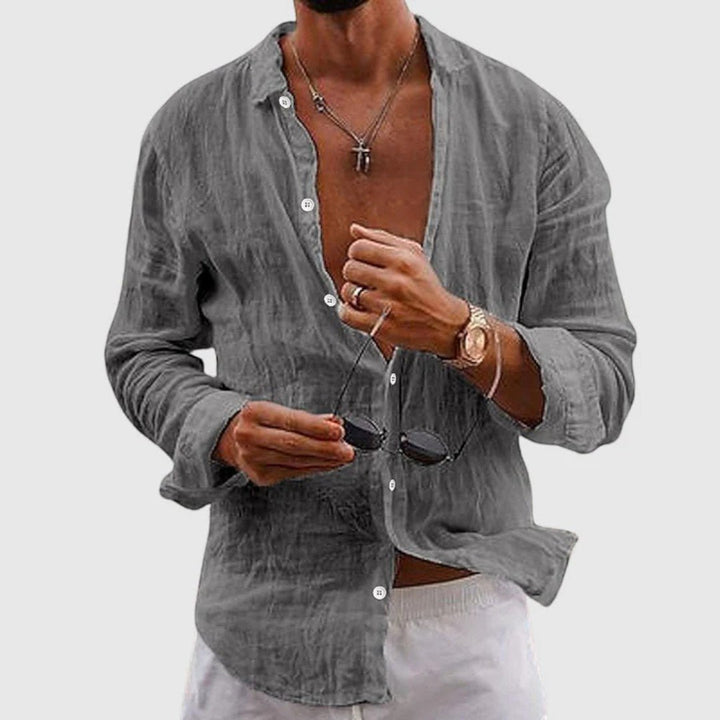 Valen Relaxed Button-Up Shirt