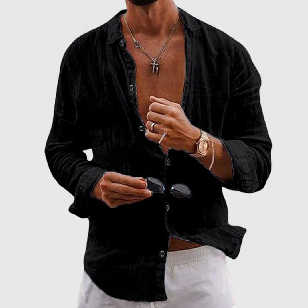 Valen Relaxed Button-Up Shirt