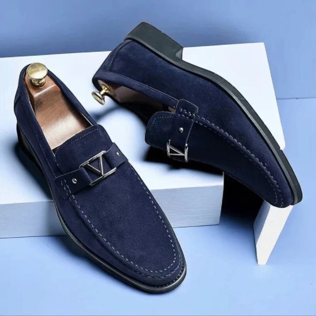 Vance Metal Accent Loafers