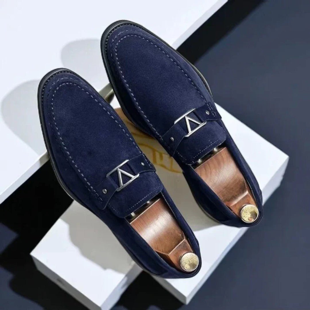 Vance Metal Accent Loafers
