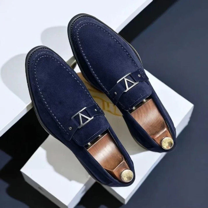 Vance Metal Accent Loafers