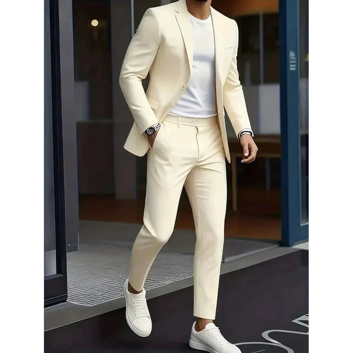 Waverley Two-Piece Slim-Fit Suit with Notch Lapels
