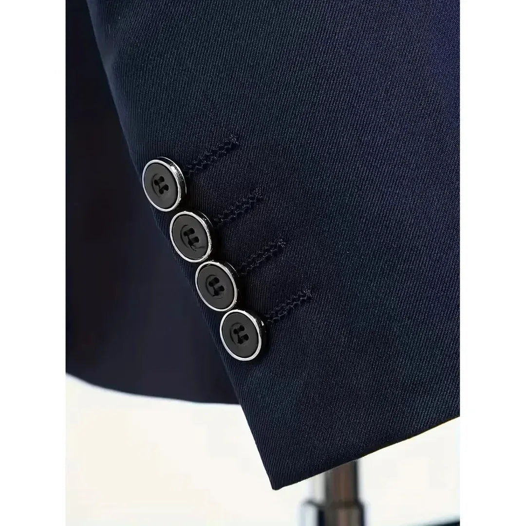Waverley Two-Piece Slim-Fit Suit with Notch Lapels