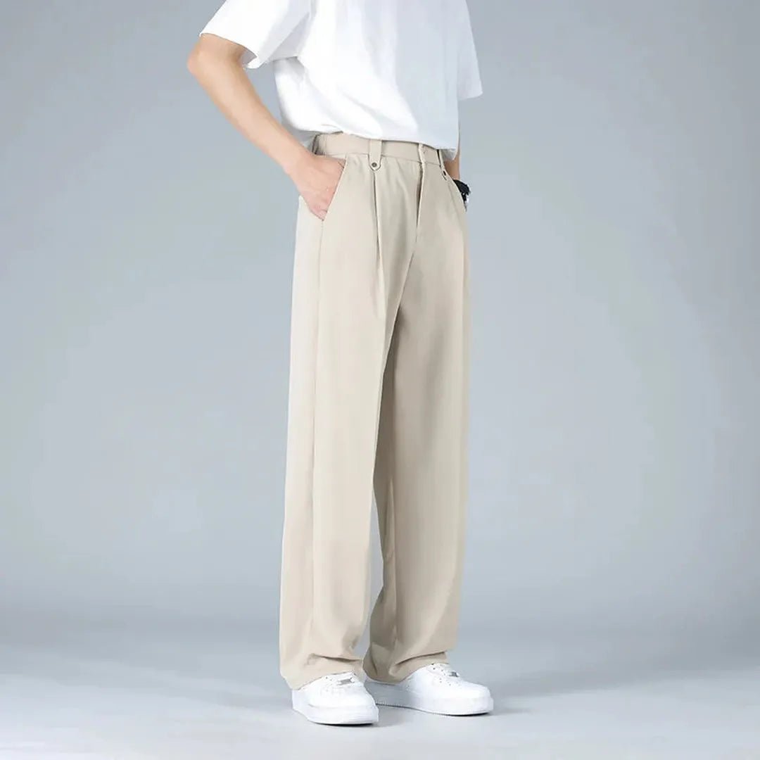 Weston Relaxed Pleated Trousers