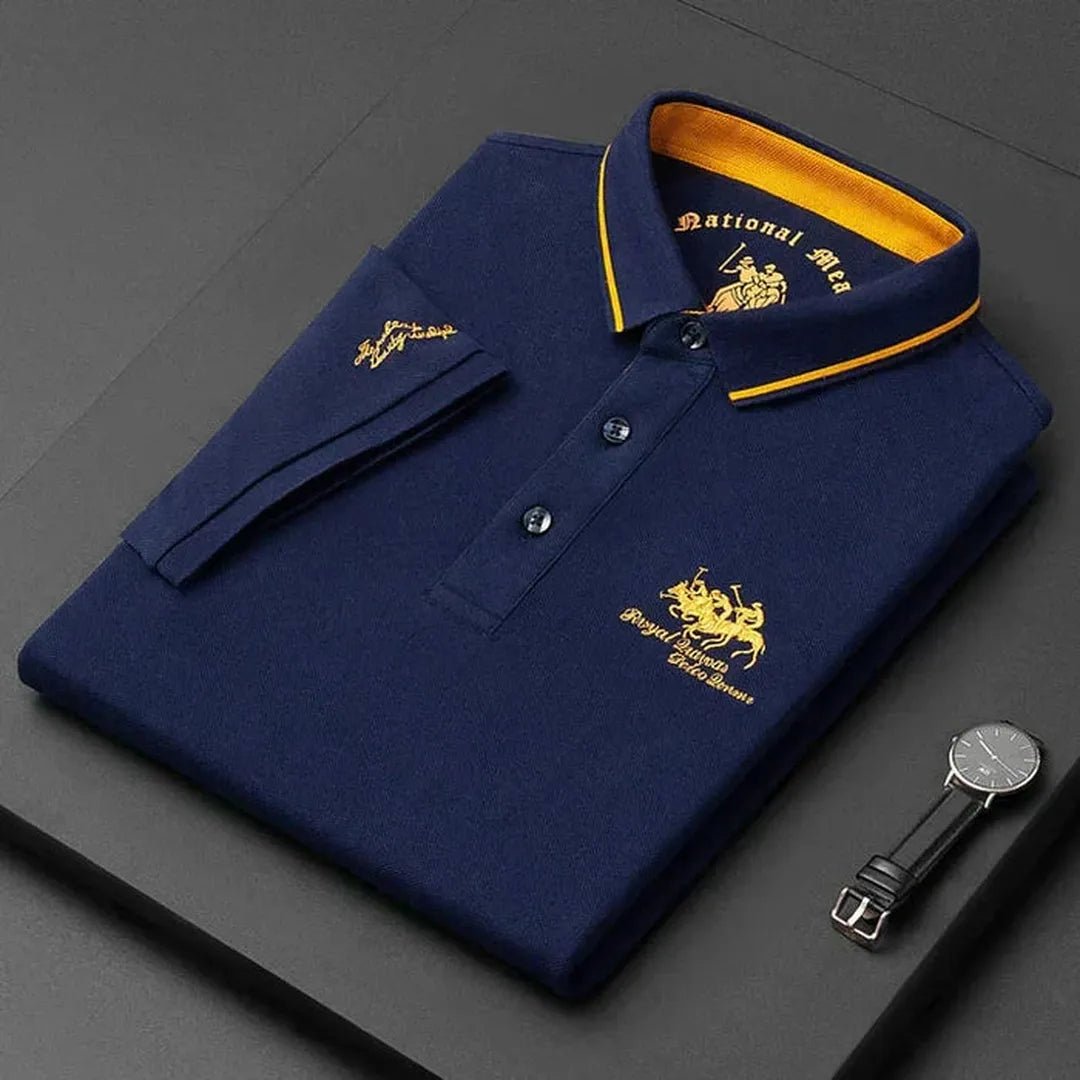 Wrenfield Short-Sleeve Polo with Contrast Collar