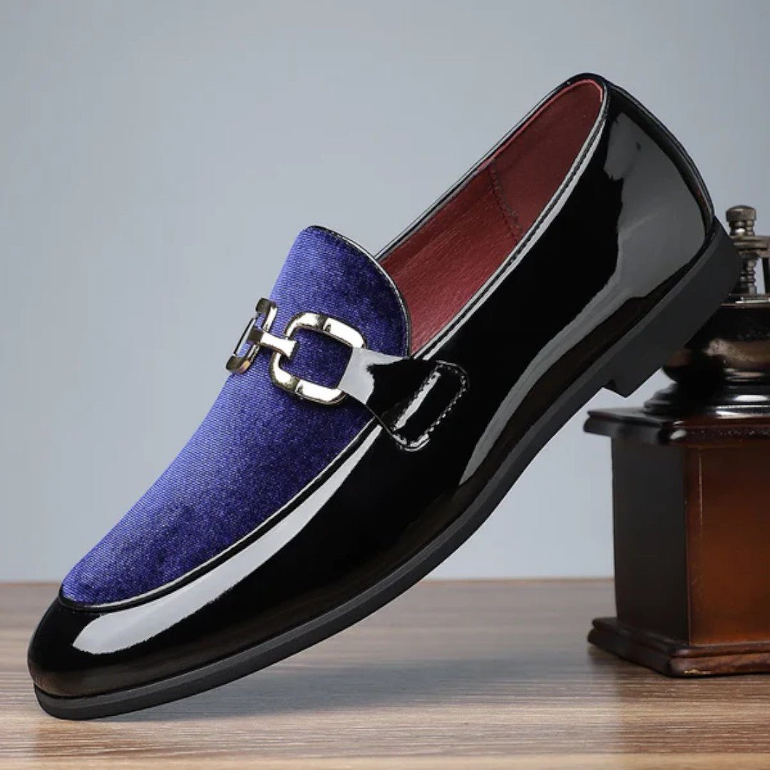Zerano Horsebit Panel Loafers